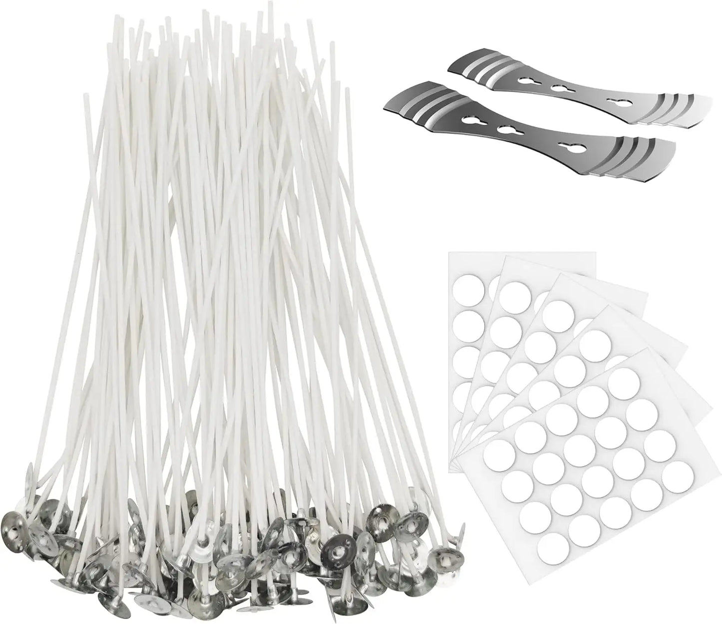 DIY Candle Wick Kit With Paraffin Wax And Accessories