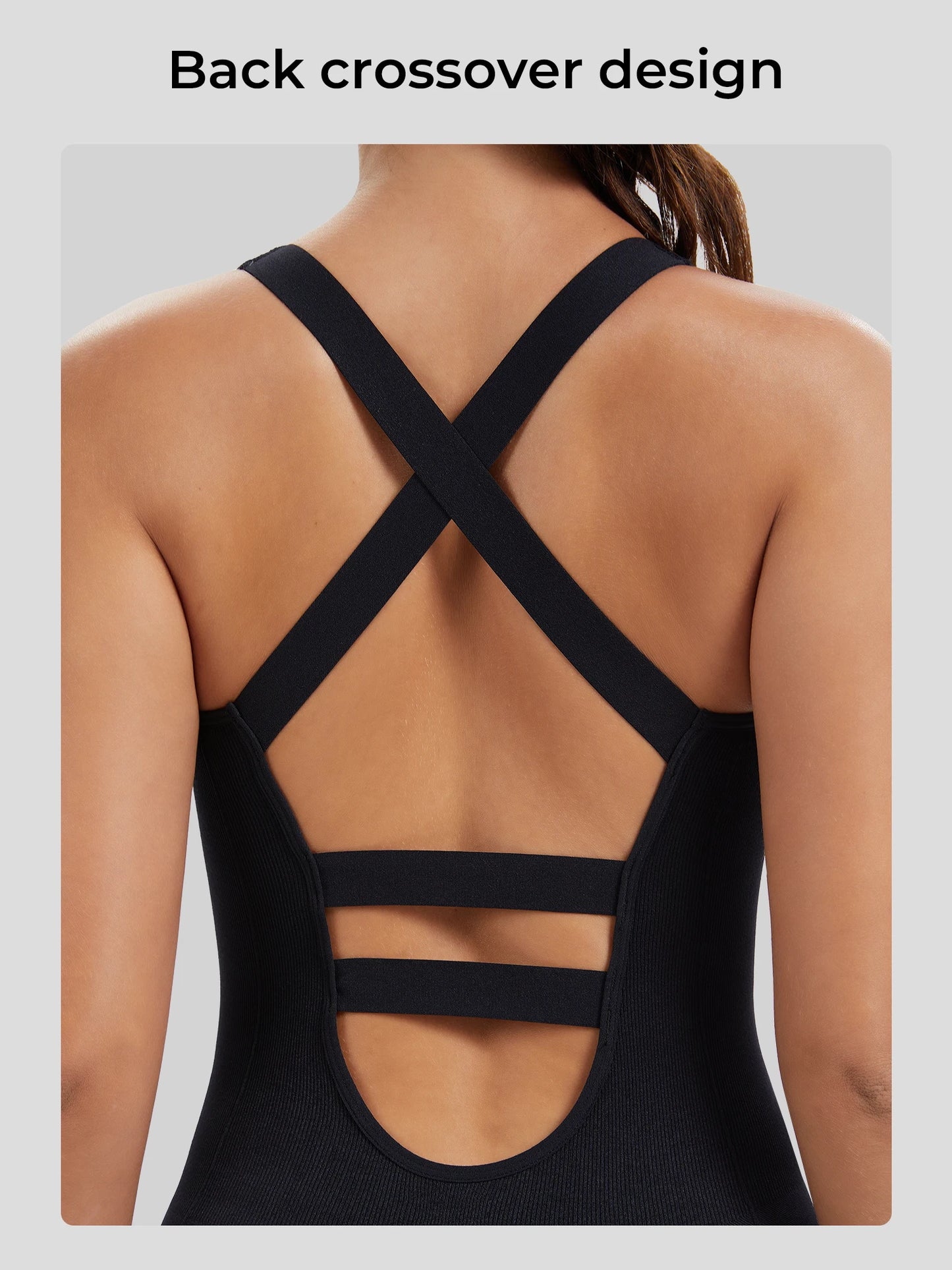 Knit Booty Lifting Bodysuit Quick Dry Yoga For Running
