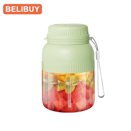 Portable USB Electric Juicer Cup With Six Blades For Juices