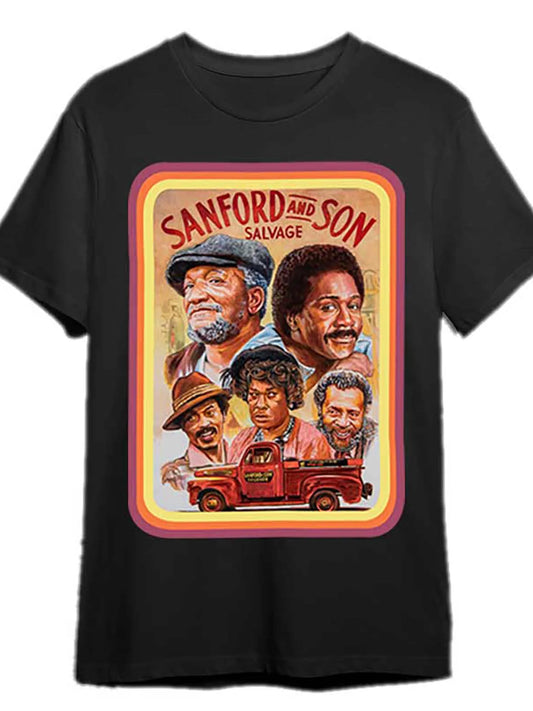 Sanford And Son Burlesque Art Trend Mens Graphic T Shirt